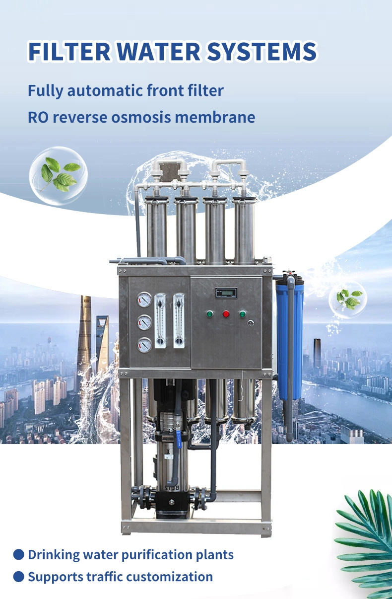 RO Water System Reverse Osmosis System with Water Softener Water Purification Machines Price