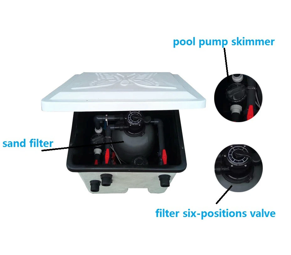 Swimming Pool Products Filtration System Underground Quartz Sand Filter